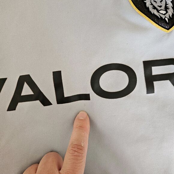 Nike Dri-Fit Men’s Valor Soccer #30 Shirt Jersey Size Large Gray GUC - Picture 5 of 7